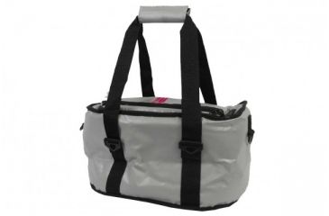 Image of AO Coolers 15 Can SUP Vinyl Soft Cooler, Silver, Small, AOSUP15TDSL