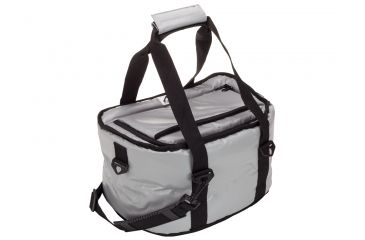 Image of AO Coolers 15 Can SUP Vinyl Soft Cooler, Silver, Small, AOSUP15SL