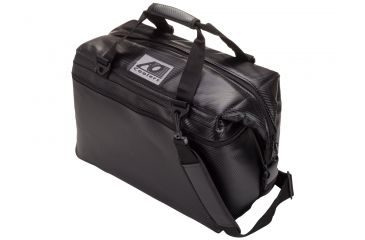 Image of AO Coolers 24 Can Carbon Soft Cooler, w/Removable Shoulder Strap, Black, Medium, AOCR24BK