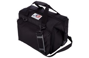 Image of AO Coolers 24 Can Deluxe Canvas Soft Cooler, w/Removable Shoulder Strap, Black, Medium, AO24DXBK