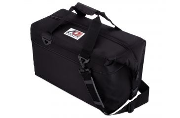 Image of AO Coolers 36 Can Canvas Soft Cooler, w/Removable Shoulder Strap, Black, Large, AO36BK