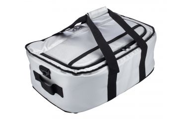 Image of AO Coolers 38 Can Stow-N-Go Soft Cooler, Carbon Silver, Large, AOCRSNGSL
