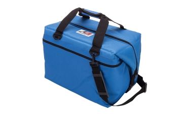 Image of AO Coolers 48 Can Canvas Soft Cooler, w/Removable Shoulder Strap, Royal Blue, Oversized, AO48RB