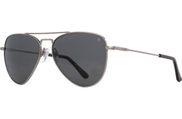 Image of AO Fletcher Sunglasses, Pewter Frame, True Color Gray AOLite Nylon Lens - 59-15-145, FLT159STBKGYN