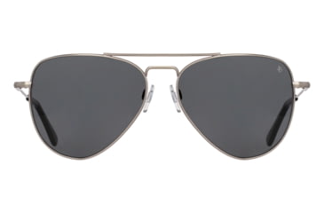 Image of AO Fletcher Sunglasses, Pewter Frame, True Color Gray AOLite Nylon Lens - Polarized - 59-15-145, FLT159STBKGYN-P