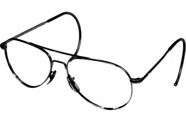 Image of Ao Flight Gear General Series Sunglasses Frame No Lens Black Comfort Cable 52mm Lens B Cc 52