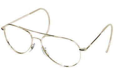 Image of Ao Flight Gear General Series Sunglasses Frame No Lens Gold Bayonet 52mm Lens G Bnt 52