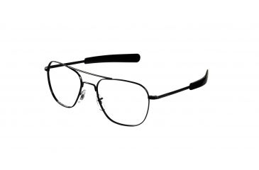 Image of AO Flight Gear Original Pilot Series Sunglasses Frame Only, No Lens Black Frame 55mm Lens Diameter Bayonet Temples