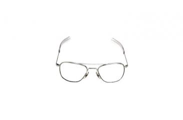 Image of Ao Flight Gear Pilot Series Sunglasses Frame No Lens Silver Bayonet 57mm Lens S Bnt 57