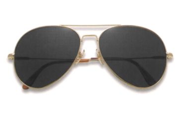 Image of AO General Sunglasses, Gold, Comfort Cable, Green Glass Lenses, 52mm G-TCGG-CC-52
