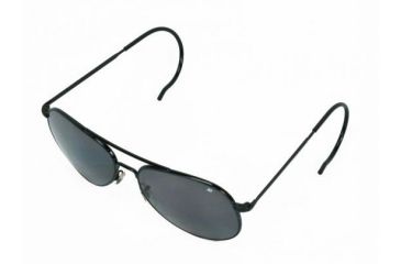 Image of AO General Sunglasses, Black, Comfort Cable, Gray Poly Lens, 52mm B-CCP-CC-52