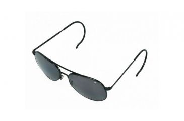 Image of AO General Sunglasses, Black, Gray Poly Lens, Comfort Cable, 52mm, Polarized B-PCCP-CC-52