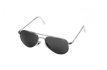 Image of Ao General Sunglasses Silver Gray Poly Lens Wire Spatula 58mm S Ccp Ws 58
