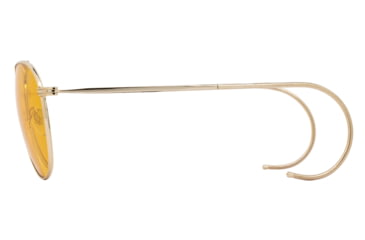 Image of AO Hazemaster Sunglasses, Gold, Hazemaster Orange AOLite Nylon Lenses, Gold / Hazemaster Orange Lens, 59-13-175, HZE159CT--ORN