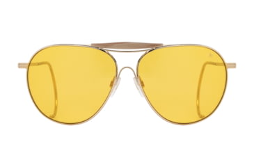 Image of AO Hazemaster Sunglasses, Gold, Hazemaster Orange AOLite Nylon Lenses, Gold / Hazemaster Orange Lens, 59-13-175, HZE159CT--ORN