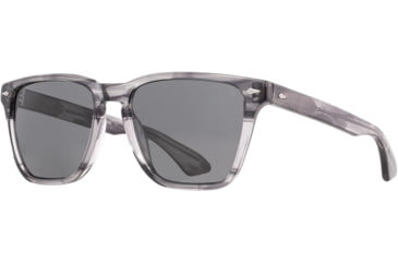 Image of AO Hudson Sunglasses, Gray Travertine Frame, True Color Gray AOLite Nylon Lens - 57-19-145, HUD157ST-GYN