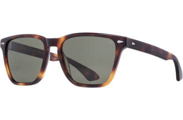 Image of AO Hudson Sunglasses, Tortoise Frame, Calobar Green AOLite Nylon Lens - 57-19-145, HUD357ST-GNN