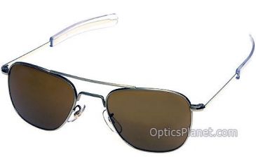 Image of AO Original Pilot 52mm Sunglasses with Champagne Frame
