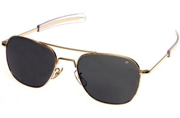 Image of AO Flight Gear Original Pilot Sunglasses, 57mm, Gold -