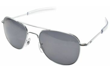Image of AO Original Pilot Bi-Focal Sunglasses, Silver Pilot-SBI