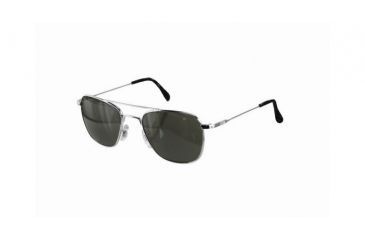 Image of AO Original Pilot Sunglasses, Silver, Wire Spatula, Gray Glass Lens, 52mm S-TCG-WS-52 