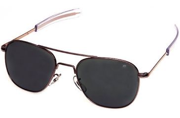 Image of AO Original Pilot 55 mm Sunglasses w/ Amethyst Frame -