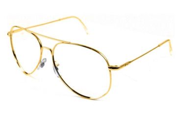 Image of AO Prescription Sunglasses - Flight Gear General, Gold Frame