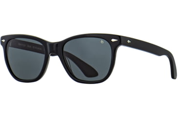 Image of AO Saratoga Sunglasses, Black, True Color Gray AOLite Nylon Lenses, Polarized, 54-19-145 B42, SAR354ST--GYN-P