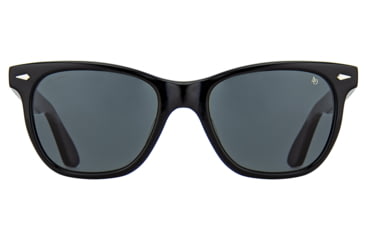 Image of AO Saratoga Sunglasses, Black, True Color Gray AOLite Nylon Lenses, Polarized, 54-19-145 B42, SAR354ST--GYN-P