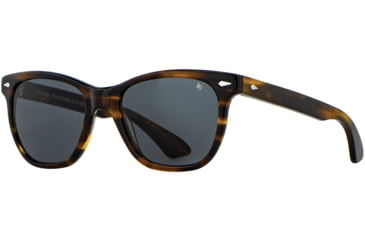 Image of AO Saratoga Sunglasses, Brown Demi, True Color Gray AOLite Nylon Lenses, Polarized, 52-19-145 B42, SAR652ST--GYN-P