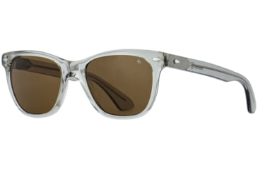 Image of AO Saratoga Sunglasses, Gray Crystal, Cosmetan Brown AOLite Nylon Lenses, 54-19-145 B42, SAR554ST--BNN