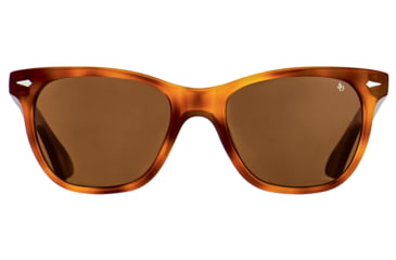 Image of AO Saratoga Sunglasses, Havana, Cosmetan Brown AOLite Nylon Lenses, 54-19-145 B42, SAR454ST--BNN