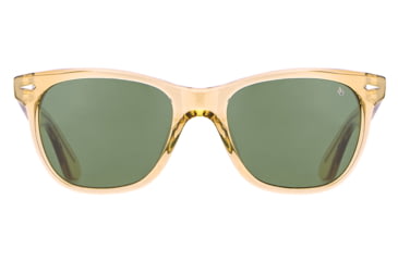 Image of AO Saratoga Sunglasses, Yellow Crystal, Calobar Green AOLite Nylon Lenses, Polarized, 54-19-145 B42, SAR254ST--GNN-P