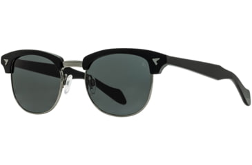 Image of AO Sirmont Sunglasses, Black Gunmetal, True Color Gray AOLite Nylon Lenses, Black Gunmetal / True Color Gray Polarized Lens, 53-21-145, SIR153ST--GYN-P