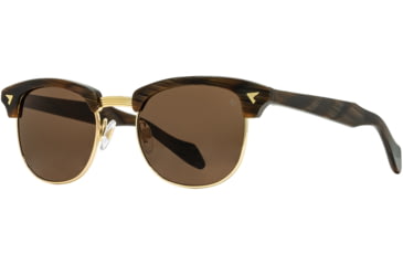 Image of AO Sirmont Sunglasses, Chocolate Gold, Cosmetan Brown AOLite Nylon Lenses, Chocolate Gold / Cosmetan Brown Lens, 53-21-145, SIR253ST--BNN