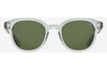Image of AO Times Sunglasses, Gray Crystal Frame, Calobar Green AOLite Nylon Lenses, Polarized, 47-21-145, TIM247ST--GNN-P