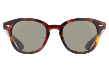 Image of AO Times Sunglasses, Tortoise Frame, Calobar Green AOLite Nylon Lens - Polarized - 49-21-145, TIM449ST-GNN-P