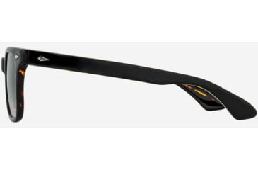 Image of AO Tournament Sunglasses, Black Tortoise Frame, SunVogue Green Gradient AOLite Nylon Lenses, Polarized, 52-20-145, TOU352ST--EGN-P