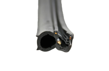 Image of AP Products Single Bulb Seal With Slide-On Clip - 1in x 3/4in x 28, Black, 018-088-BB