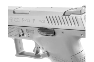 Image of Apex Tactical 116127 Extended Slide Release CZ P10c Black Black Melonite Pistol