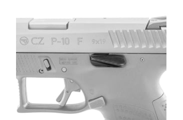 Image of Apex Tactical 116127 Extended Slide Release CZ P10c Black Black Melonite Pistol