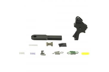 thumbnail interactive-video image 1 of Apex Tactical Flat-Faced Trigger Kit For Smith & Wesson M&P 2.0 Metal Frame – Black Aluminum, Made In USA 1 of 5