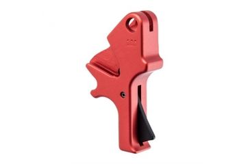 Image of Apex Tactical Specialties Red Aluminum Flat-Faced Forward Set Trigger 250-016-888