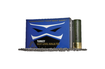 Image of Apex Ammunition Turkey TSS Ninja Next Level .410 Gauge 7/8 oz 3in Shotgun Ammo, #8.5/9.5, 10 Rounds, Green, NINJA,410NL