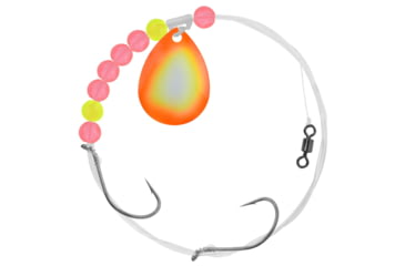 Image of Apex Tackle Waly Spin Rig Number 4 Chartreuse/Orange, AP-CR4-32