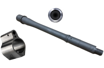 Image of APF Armory AR-15 5.56 Nato Threaded Barrel w/Pinned Adjustable Gas Block, 10.5in, 1-7 Twist, 1/2x28, Black, RPB409