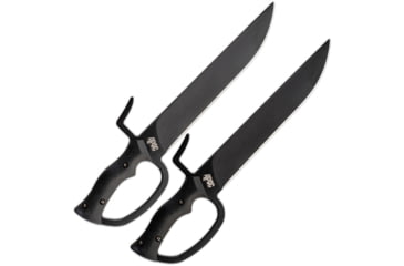 Image of APOC by Dragon King Butterfly Swords, 10.63 black coated 9260 steel blade, Black G10 handle, SD35590