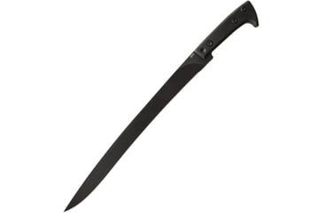 Image of APOC by Dragon King Survival Yataghan Knife, 17 black oxide coated 9260 steel blade, Black G10 handle, SD35520
