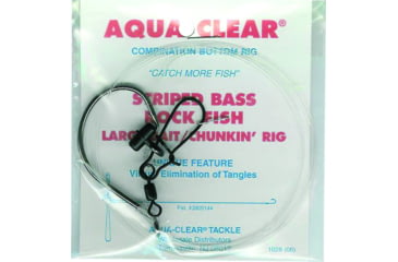Image of Aqua Clear Tackle Striped Bass Fish Finder Rig