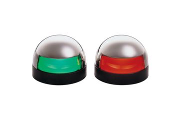 Image of Aqua Signal 24 Starboard/Port Deck Mount Light Set w/Tell Tale Indicator Series 78535